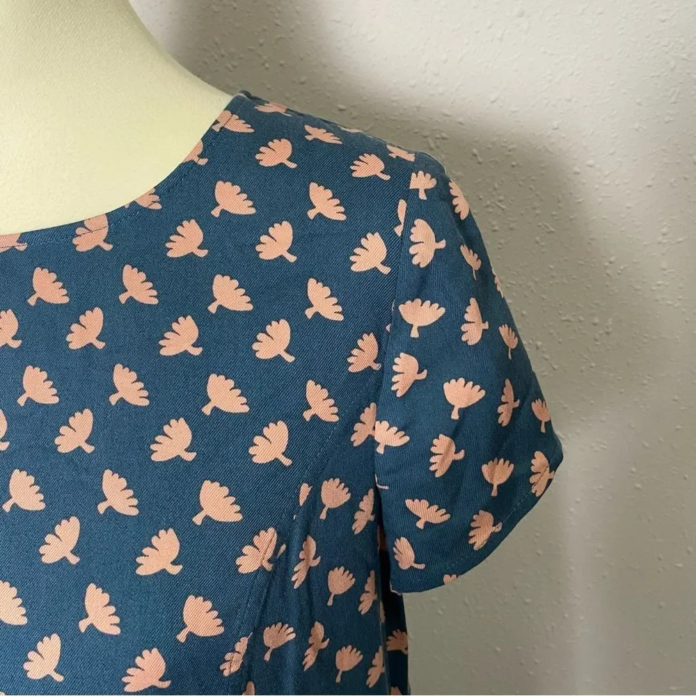 Boden blue peach